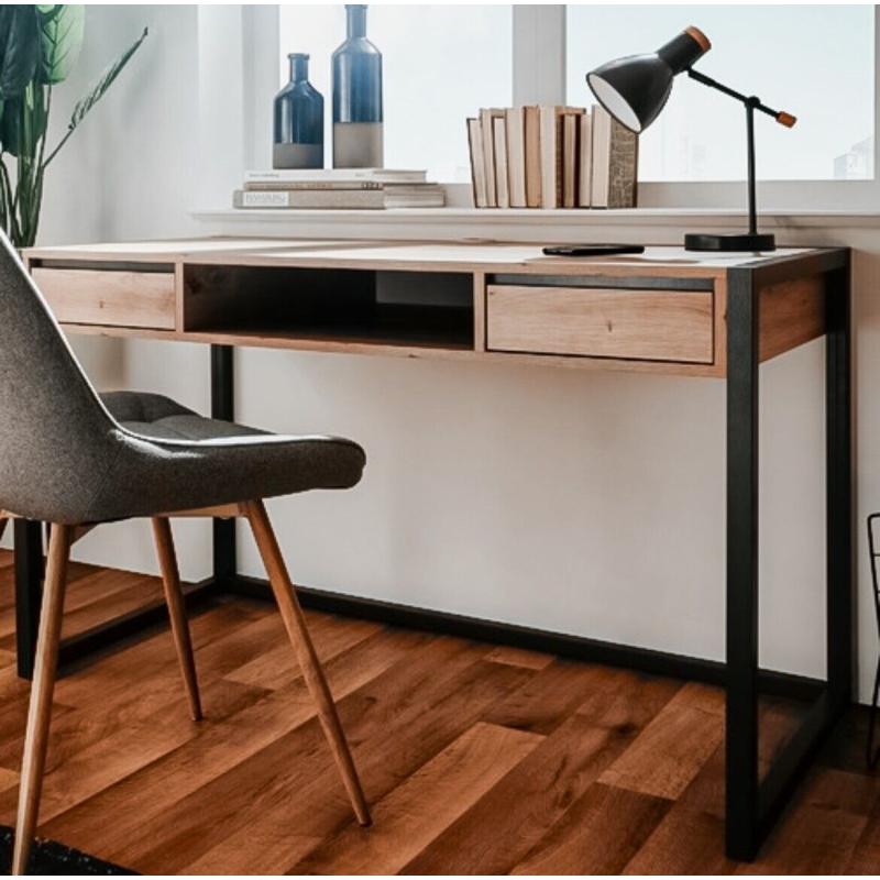 Hermoso escritorio de computadora de diseñador para hogar/oficina de madera - Home - MUEBLES DE OFICINA EN CDMX