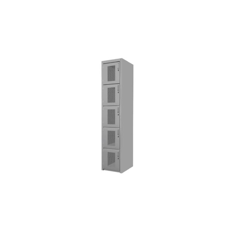 Locker Ventilado 5 puertas - Home - MUEBLES DE OFICINA EN CDMX