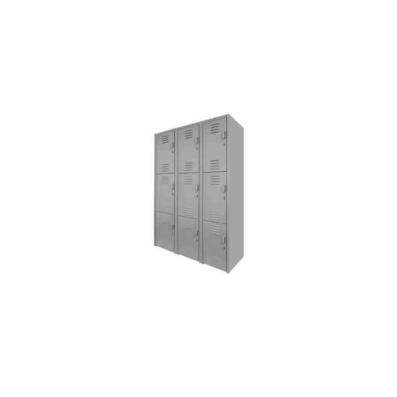 Locker Metalico 9 Puertas - Home - MUEBLES DE OFICINA EN CDMX