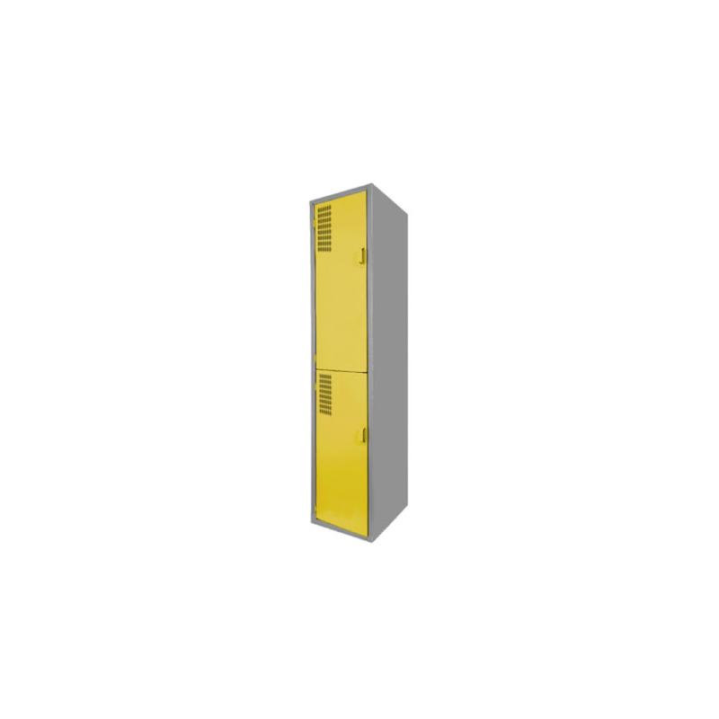 Locker Color Amarillo - 2 puertas - Home - MUEBLES DE OFICINA EN CDMX