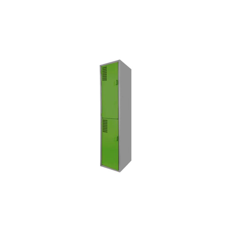 Locker Color Verde - 2 Puertas - Home - MUEBLES DE OFICINA EN CDMX