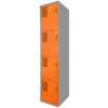 Locker Color Naranja - 4 puertas