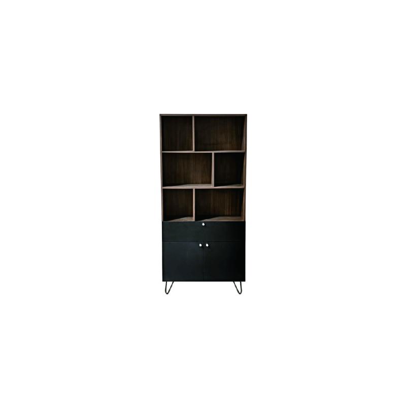 Librero madera de Caoba - Libreros - MUEBLES DE OFICINA 