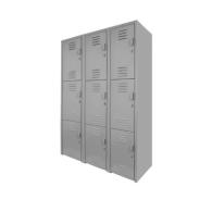 Locker Metalico - 9 Puertas